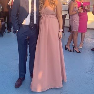 Sorella Vita Dusty Rose Bridesmaid Dress Style 8798